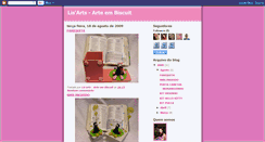 Desktop Screenshot of lisabiscuit.blogspot.com