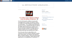Desktop Screenshot of liban-revolution.blogspot.com