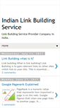 Mobile Screenshot of indianlinkbuilding.blogspot.com
