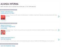 Tablet Screenshot of alianzainforma.blogspot.com