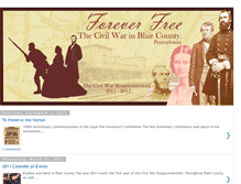 Tablet Screenshot of blaircivilwar.blogspot.com