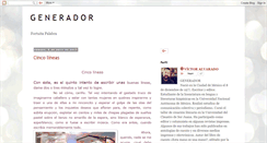 Desktop Screenshot of generador-emeequis.blogspot.com