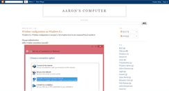 Desktop Screenshot of aaron-computer.blogspot.com