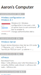 Mobile Screenshot of aaron-computer.blogspot.com