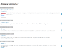 Tablet Screenshot of aaron-computer.blogspot.com