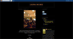 Desktop Screenshot of lauramilnes.blogspot.com