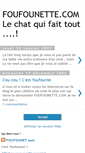 Mobile Screenshot of foufounettepointcom.blogspot.com