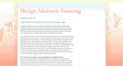 Desktop Screenshot of design-aksesoris-samsung.blogspot.com