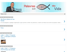 Tablet Screenshot of palavrasquedaovida.blogspot.com