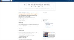 Desktop Screenshot of mainefilmoffice.blogspot.com
