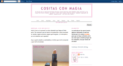 Desktop Screenshot of cositasconmagia.blogspot.com