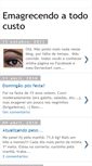 Mobile Screenshot of emagrecendoatodocusto.blogspot.com