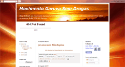 Desktop Screenshot of garuvasemdrogas.blogspot.com