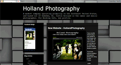 Desktop Screenshot of hollandphotography.blogspot.com