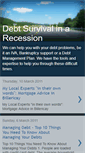 Mobile Screenshot of debt-survival.blogspot.com