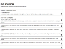 Tablet Screenshot of milcriaturas.blogspot.com