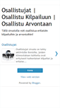 Mobile Screenshot of osallistujat.blogspot.com