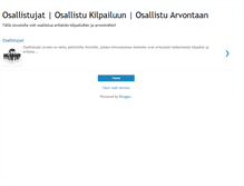 Tablet Screenshot of osallistujat.blogspot.com