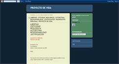 Desktop Screenshot of cdm2008-proyectodevida.blogspot.com