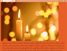 Tablet Screenshot of lightacandl.blogspot.com
