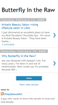 Mobile Screenshot of butterflyintheraw.blogspot.com