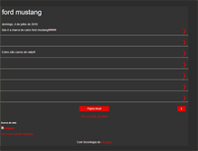 Tablet Screenshot of miguel-ford-mustang.blogspot.com