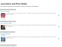 Tablet Screenshot of journalismandprintmedia.blogspot.com