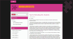 Desktop Screenshot of booklover125.blogspot.com