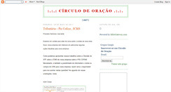 Desktop Screenshot of circulo-de-oracao.blogspot.com