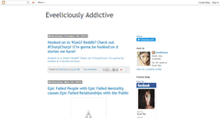 Desktop Screenshot of eveelicious.blogspot.com