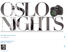 Tablet Screenshot of oslonights.blogspot.com