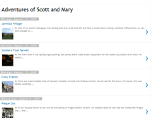 Tablet Screenshot of adventuresofscottandmary.blogspot.com