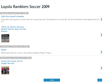Tablet Screenshot of loyolaramblers09.blogspot.com
