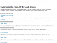 Tablet Screenshot of hyderabadidishes.blogspot.com