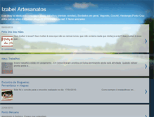 Tablet Screenshot of izabelartesanatos.blogspot.com