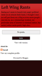 Mobile Screenshot of left-wing-rants.blogspot.com