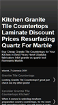 Mobile Screenshot of granitetilecountertopss.blogspot.com