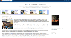 Desktop Screenshot of palmspringsliving.blogspot.com