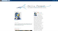 Desktop Screenshot of pepperholly.blogspot.com