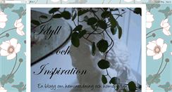 Desktop Screenshot of idyllochinspiration.blogspot.com