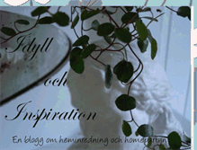 Tablet Screenshot of idyllochinspiration.blogspot.com