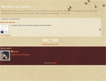 Tablet Screenshot of martineaugabon.blogspot.com