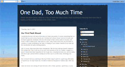 Desktop Screenshot of onedadtoomuchtime.blogspot.com
