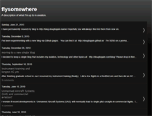 Tablet Screenshot of flysomewhere.blogspot.com