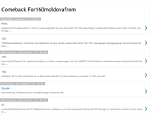 Tablet Screenshot of for160moldovafrom.blogspot.com