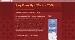 Desktop Screenshot of amyconnolly.blogspot.com