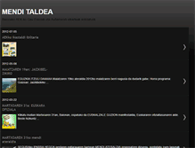 Tablet Screenshot of menditaldea.blogspot.com