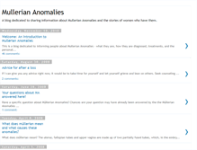 Tablet Screenshot of mulleriananomalies.blogspot.com