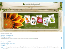 Tablet Screenshot of anniedesign.blogspot.com