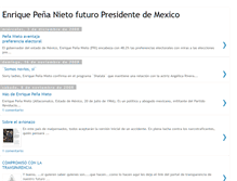 Tablet Screenshot of enriquefuturopresidentedemexico2012.blogspot.com